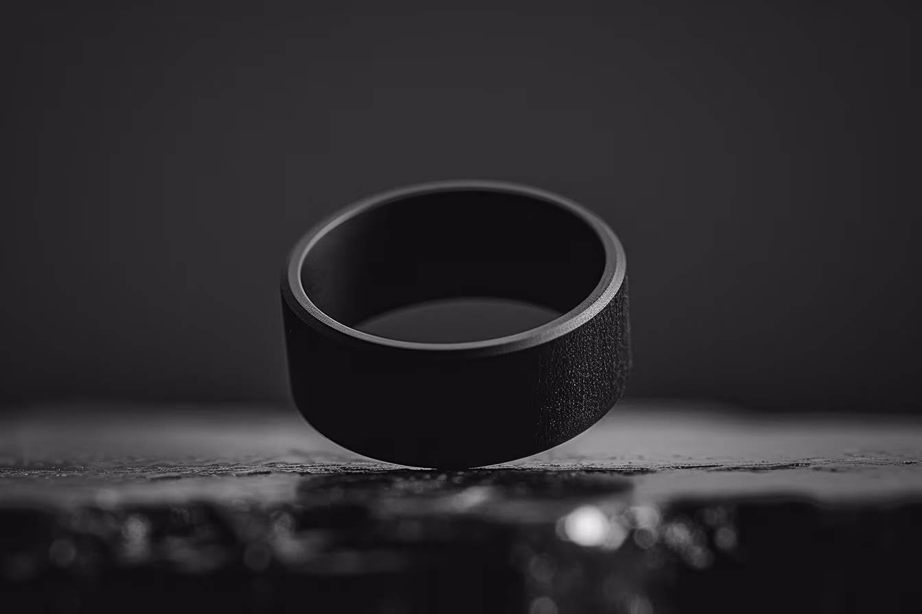 Product image of black aesthetic ring